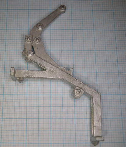 Davit für Modellschiffe, 1:100, H=71 B=37mm, Maßstab :nach Schiffsgröße