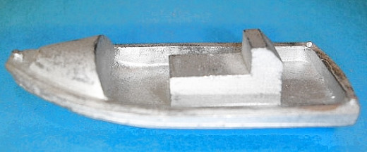 Speedboot, Manöverboot, 1:100, Maßstab:  1:100 / aus Zinnguss