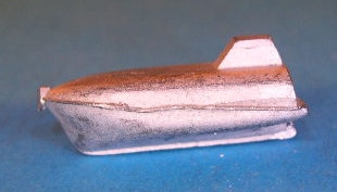 Rettungsfallboot aus Zinnguss, 1:200, Maßstab:  1:200 / Gewicht in gr. ca.:  9