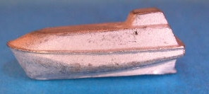 Rettungsfallboot aus Zinnguss, 1:200