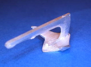 Anker, Pfluganker, Bruceanker, H=31 B=18mm, Maßstab : Nach Schiffsgröße