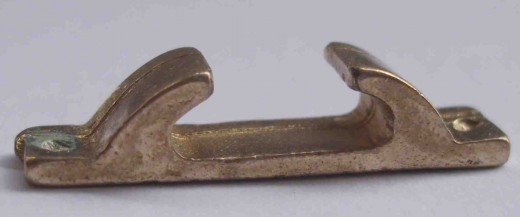 Lippe für Modellschiffe aus Metall, 4x19 mm