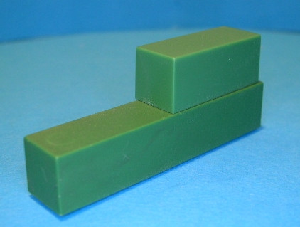 Container für Modellschiffe,  Satz von 20  und 40 , 1:200,grün