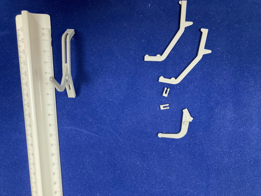 Davit für Modellschiffe, 1:100, H=53 B=34mm, Maßstab :nach Schiffsgröße