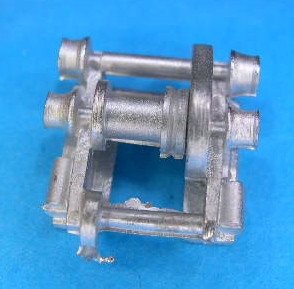 Winde, Dampfwinde für Modellschiffe, 1:200,   H=7 L=14 B=14mm