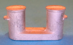 Doppelpoller für Modellschiffe,1:100, H=16 L=31 H=7mm, Maßstab :1:100