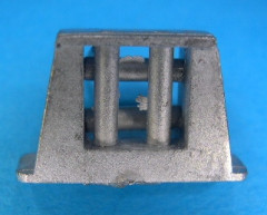 Rollenklüse für Modellschiffe, 1:100, H=12 L=12 B=4mm, Maßstab : nach Schiffsgröße