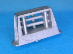 Rollenklüse für Modellschiffe, 1:100, H=10 L=11 B=5mm, Maßstab : nach Schiffsgröße