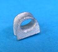 Panamaklüse für Modellschiffe, 1:150, H=5 L=6 B=3mm, Maßstab : nach Schiffsgröße