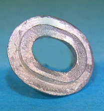 Schanzkleidklüse für Modellschiffe,1:75, H=13 L=15 B=3mm