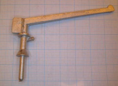 Ladekran, Proviantkran für Modllschiffe,1:100,  H=35 L=68mm