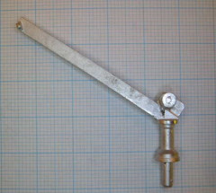 Ladekran, Proviantkran für Modellschiffe, 1:100, H= 41 L=47mm