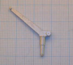 Ladekran, Proviantkran für Modellschiffe, Maßstab 1:150 und 1:200, H=23 L=23mm