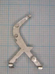 Davit für Modellschiffe, 1:150, H=25 B=17mm, Maßstab :nach Schiffsgröße