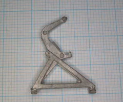 Davit für Modellschiffe, 1:150, H=27 B=22mm, Maßstab :nach Schiffsgröße