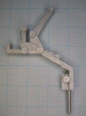 Davit für Modellschiffe, 1:100 unjd 1:150, H=42 B=34mm, Maßstab :nach Schiffsgröße