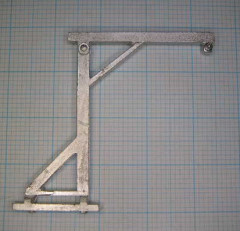 Davit für Modellschiffe, 1:100, H=39 B=44mm, Maßstab :nach Schiffsgröße