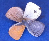 Propeller für Schiffsmodell, 1:200,  4 Blatt,  ø = 16mm, rechtsdrehend