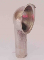 Deckslüfter, Windhutze für Modellschiffe, 30mm, vernickelt, Messing