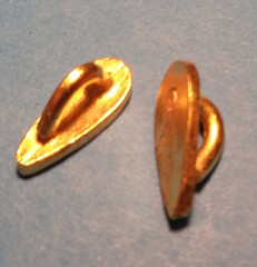 Seilführung, Handgriff, Messing, 14 mm lang