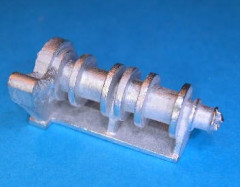 Winde, Verholwinde, links,1:150,  H=11, L=29, B=13mm für Modellschiffe