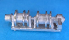 Winde, Verholwinde für Modellschiffe, 1:200,  H=7 L=20 B=7mm