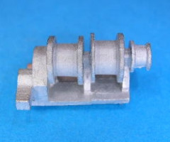 Verholwinde für Modellschiffe, 1:200,  H=7 L=17 B=9mm, Winde