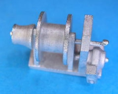Winde, Verholwinde für Modellschiffe, 1:150 und 1:100, H=12 L=17 B=8mm