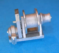 Verholwinde für Modellschiffe, 1:150 und 1:100, H=12 L=17 B=8mm, Maßstab 1:150